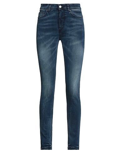 FIFTY FOUR Denim pants Blue 35% Lyocell, 35% Cotton, 28% Polyester, 2% Elastane
