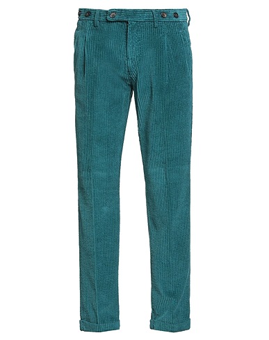 BERWICH Casual trouser Turquoise 100% Cotton