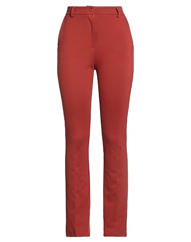 DIXIE Casual trouser Rust 65% Viscose, 32% Nylon, 3% Elastane