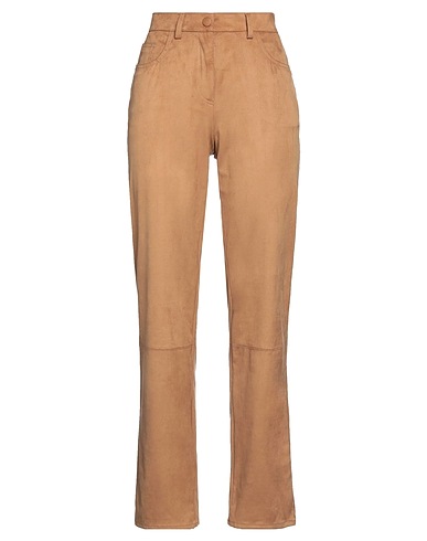 SFIZIO STUDIO Pantalone Cammello 92% Poliestere, 8% Elastan