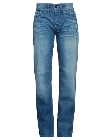 DEK'HER Denim trousers Blue 100% Cotton
