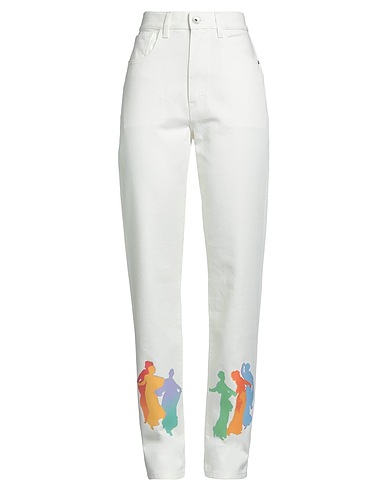 KIRIN PEGGY GOU Casual pants Ivory 100% Cotton
