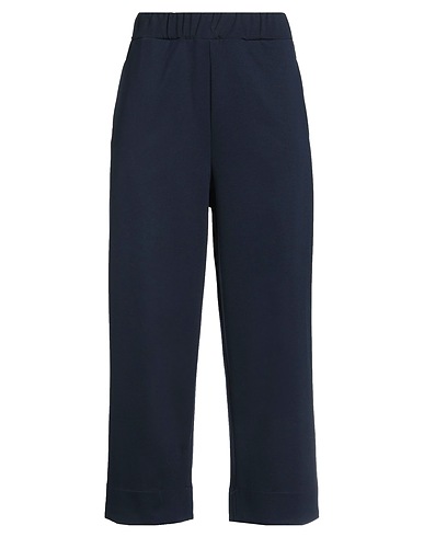 ROSÉ A POIS Casual trouser Midnight blue 77% Polyester, 20% Viscose, 3% Elastane