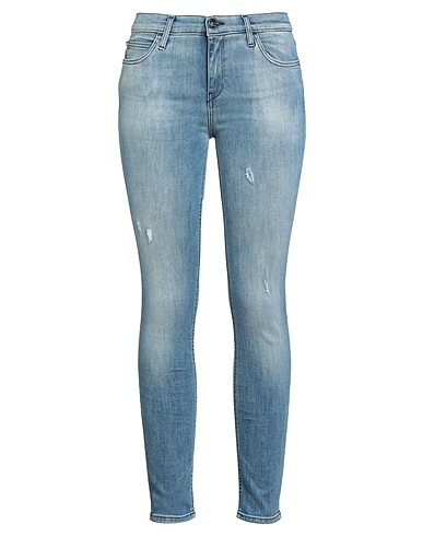 KAOS JEANS Denim trousers Blue 92% Cotton, 6% Elastomultiester, 2% Elastane