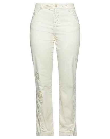 ELISA CAVALETTI by DANIELA DALLAVALLE Casual trouser Beige 98% Cotton, 2% Elastane
