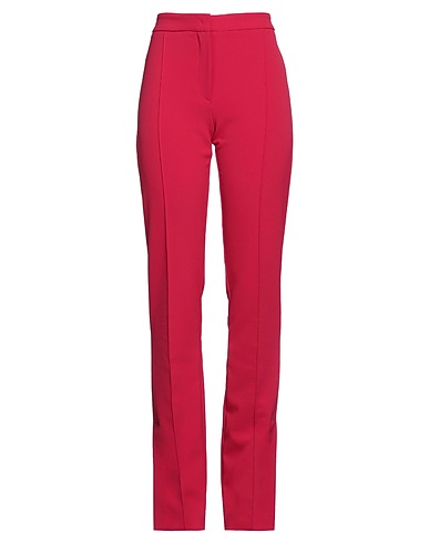 ANNA MOLINARI Casual pants Fuchsia 96% Polyester, 4% Elastane