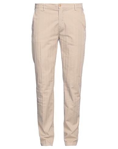 YAN SIMMON Pantalone Beige 97% Cotone, 3% Elastan