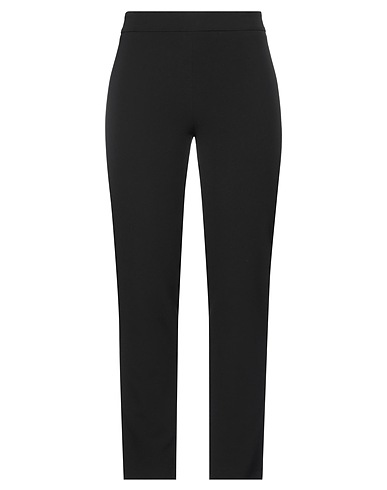 ROCCOBAROCCO Casual trouser Black 88% Polyester, 12% Elastane