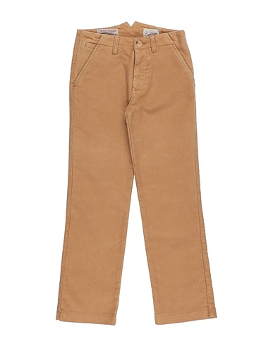 CAPALBIO Casual trouser Camel 100% Cotton