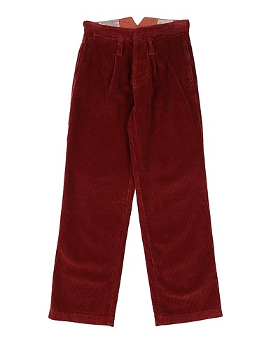 CAPALBIO Casual trouser Rust 100% Cotton