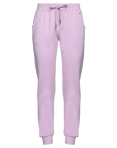MET JEANS Casual trouser Lilac 95% Cotton, 5% Elastane