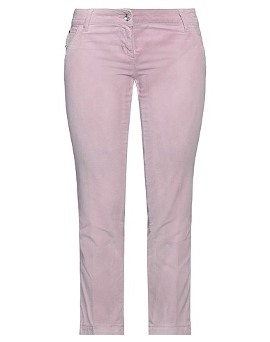 JACOB COHЁN Casual pants Pink 97% Cotton, 3% Elastane, Leather
