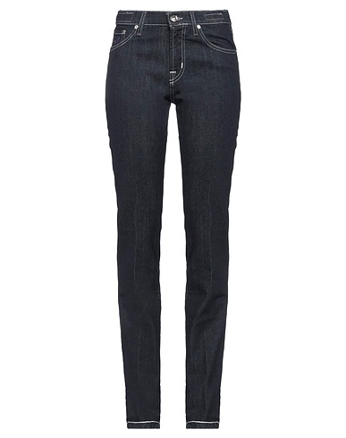 JACOB COHЁN Jeans Blau 98% Baumwolle, 2% Polyurethan, Leder