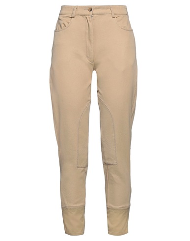 CAPALBIO Casual pants Beige 100% Cotton