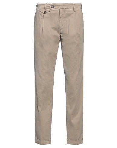 MICHAEL COAL Casual pants Grey 98% Cotton, 2% Elastane