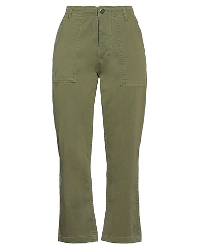 RAGDOLL Casual trouser Military green 97% Cotton, 3% Elastane