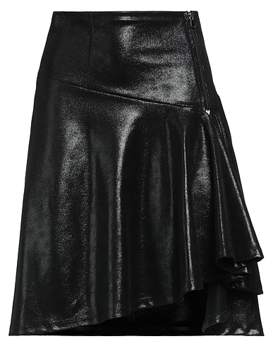 ROCCOBAROCCO Mini skirt Black 40% Cotton, 40% Viscose, 20% Polyester
