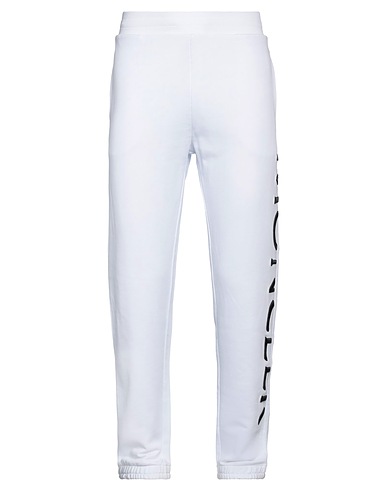 MONCLER Casual pants White 100% Cotton