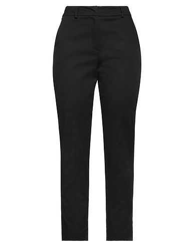 ANNARITA N Casual pants Black 97% Polyester, 3% Elastane