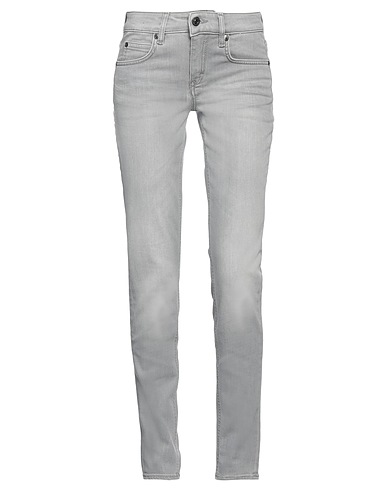 DRYKORN Denim pants Light grey 94% Cotton, 4% Polyester, 2% Elastane