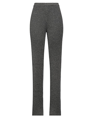 ALBERTA FERRETTI Casual trouser Lead 76% Viscose, 13% Polyamide, 11% Polyester, Virgin Wool, Elastane