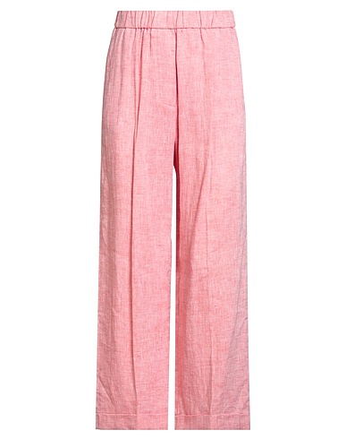 PESERICO Casual trouser Coral 100% Linen