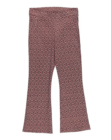 DIXIE Casual trouser Pink 62% Polyester, 35% Viscose, 3% Metallic fiber