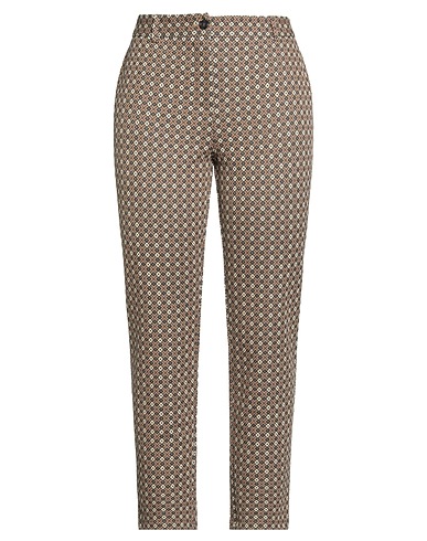 LIU •JO Pantalone Cammello 49% Poliestere, 35% Cotone, 9% Poliestere metallizzato, 4% Poliammide, 3% Elastan