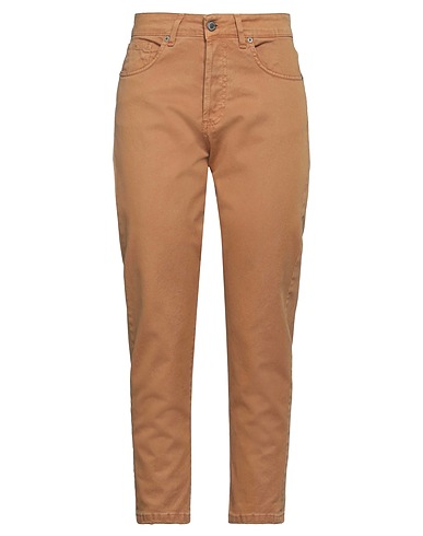 SOUVENIR Pantalon en jean Camel 97% Coton, 3% Élasthanne
