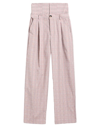 VICOLO Casual trouser Brown 80% Polyester, 18% Viscose, 2% Elastane