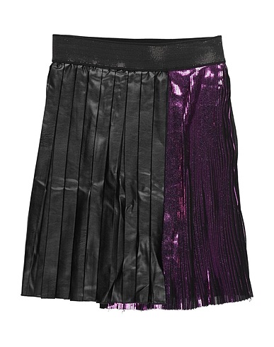 JIJIL JOLIE Skirt Black 100% Polyester, Polyurethane coated