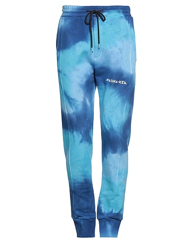 MAUNA KEA Casual pants Turquoise 100% Cotton