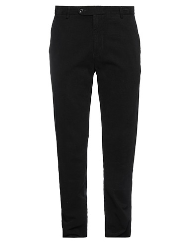 ORIGINAL VINTAGE STYLE Chinos Schwarz 97% Baumwolle, 3% Kaschmir