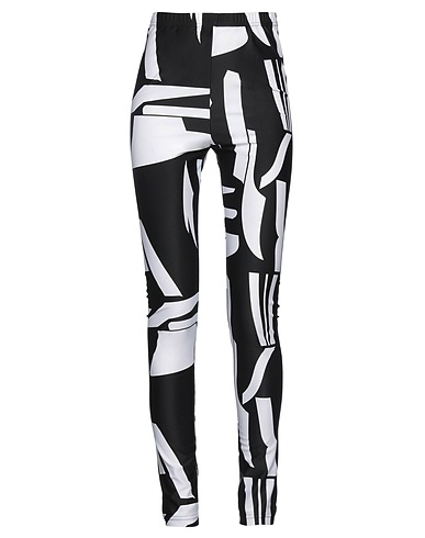 COMME des GARÇONS Leggings Black 77% Polyester, 23% Polyurethane