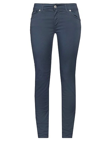 EXTE Pantalone Blu navy 97% Cotone, 3% Elastan