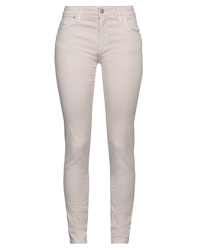 EXTE Pantalone Beige 97% Cotone, 3% Elastan