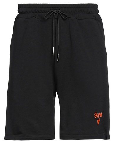 SELF MADE by GIANFRANCO VILLEGAS Pantalone felpa Nero 100% Cotone