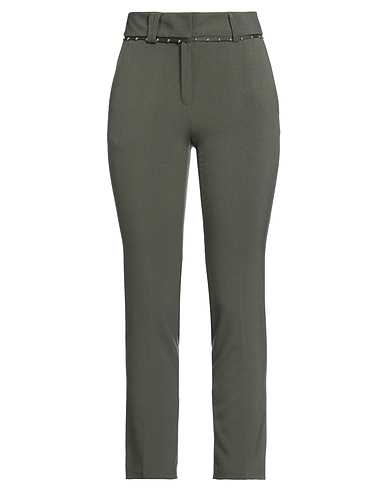 ANIYE BY Casual trouser Military green 63% Polyester, 33% Viscose, 4% Elastane