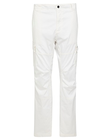 C.P. COMPANY Cargo Bianco 98% Cotone, 2% Elastan