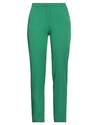 GOODMATCH Pantalone Verde 75% Poliestere, 20% Viscosa, 5% Elastan