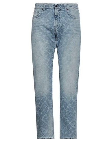 COSTUME NATIONAL Denim trousers Blue 100% Cotton
