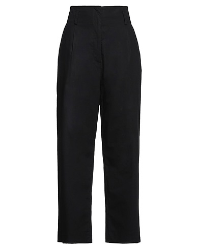 PINKO Casual pants Black 100% Cotton, Polyester