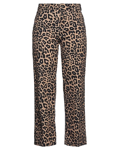 LIU •JO Casual trouser Camel 97% Cotton, 3% Elastane