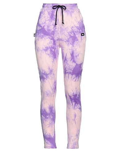 SHOE Casual pants Lilac 100% Cotton