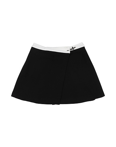 FAY Skirt JUNIOR Black 67% Virgin Wool, 28% Polyamide, 5% Cashmere, Cotton, Elastane