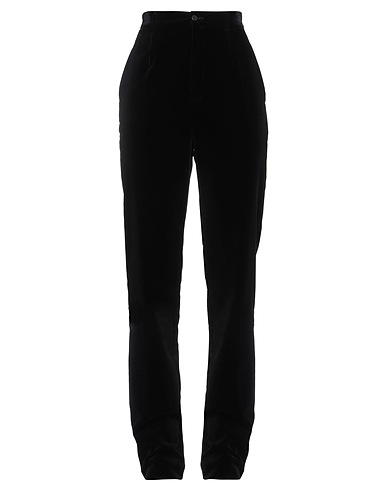 RALPH LAUREN COLLECTION Casual trouser Black 100% Cotton