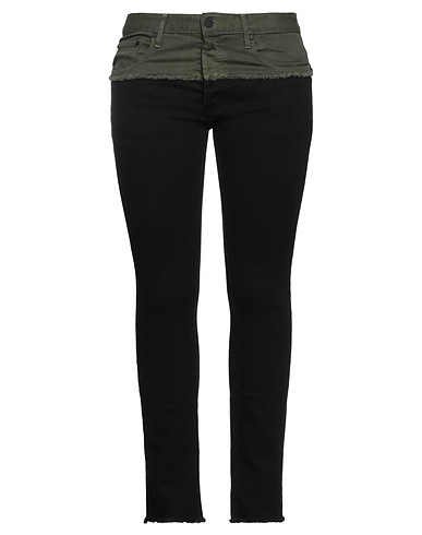 MAXIME SIMOENS Pantaloni jeans Nero 98% Cotone, 2% Elastan