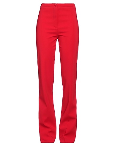 PATRIZIA PEPE Casual trouser Red 97% Polyester, 3% Elastane