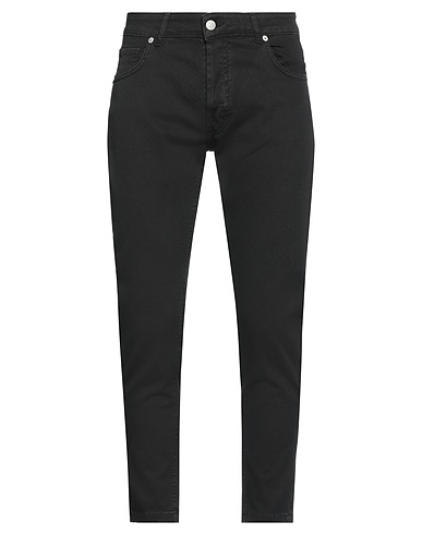 EXTE Pantaloni jeans Nero 98% Cotone, 2% Elastan