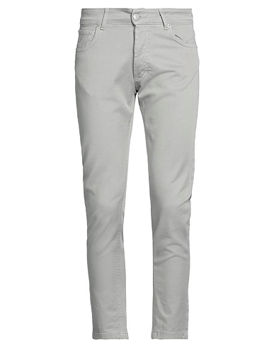 EXTE Denim pants Light grey 98% Cotton, 2% Elastane
